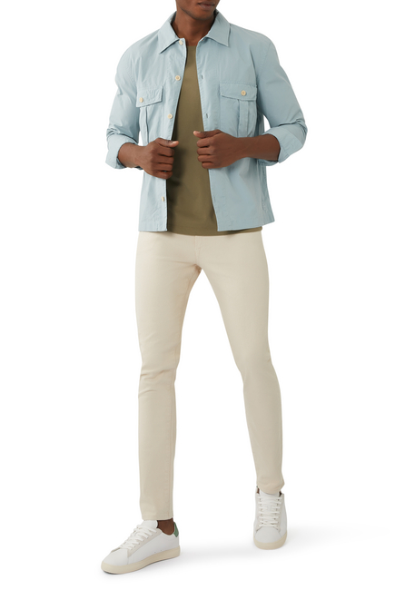 Casual Fit Shirt Jacket